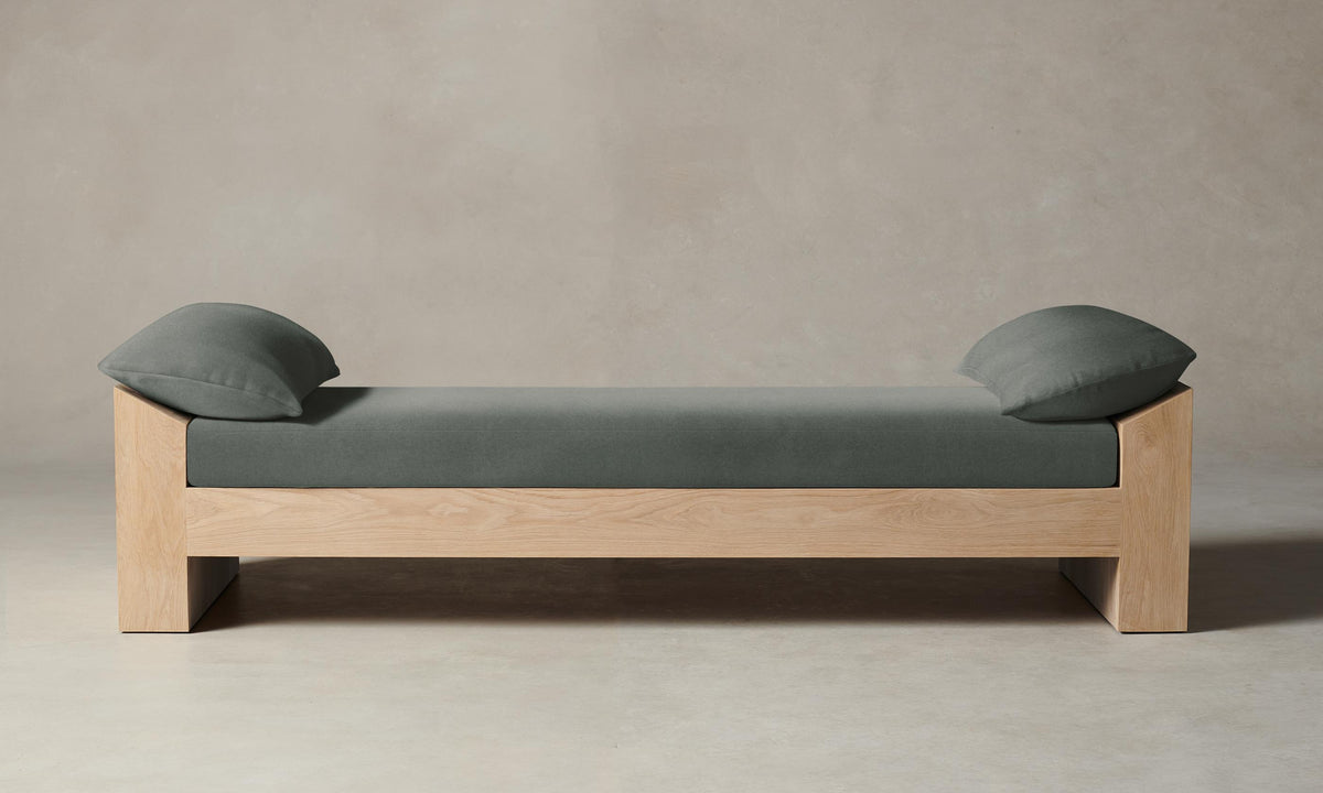 The Montauk Daybed - Mohair Fog