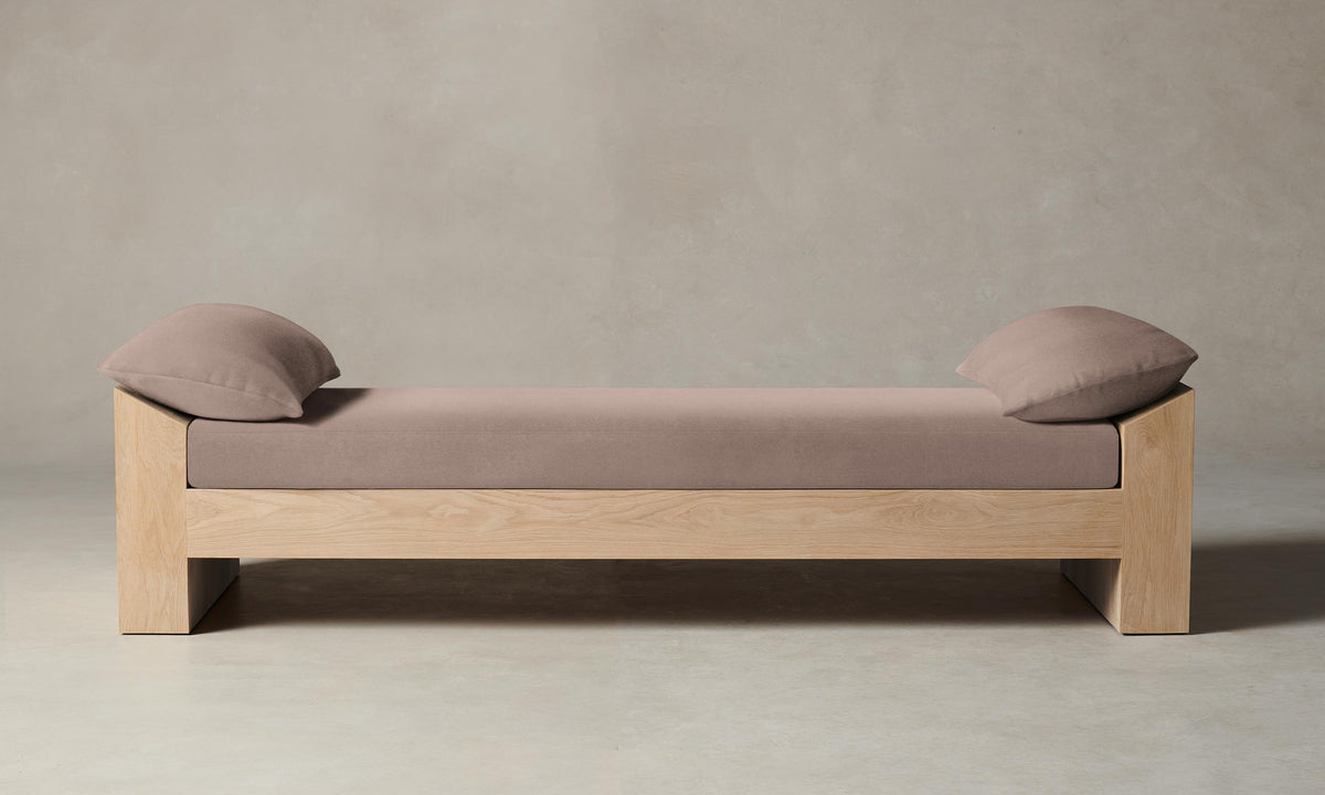 The Montauk Daybed - Mohair Peony