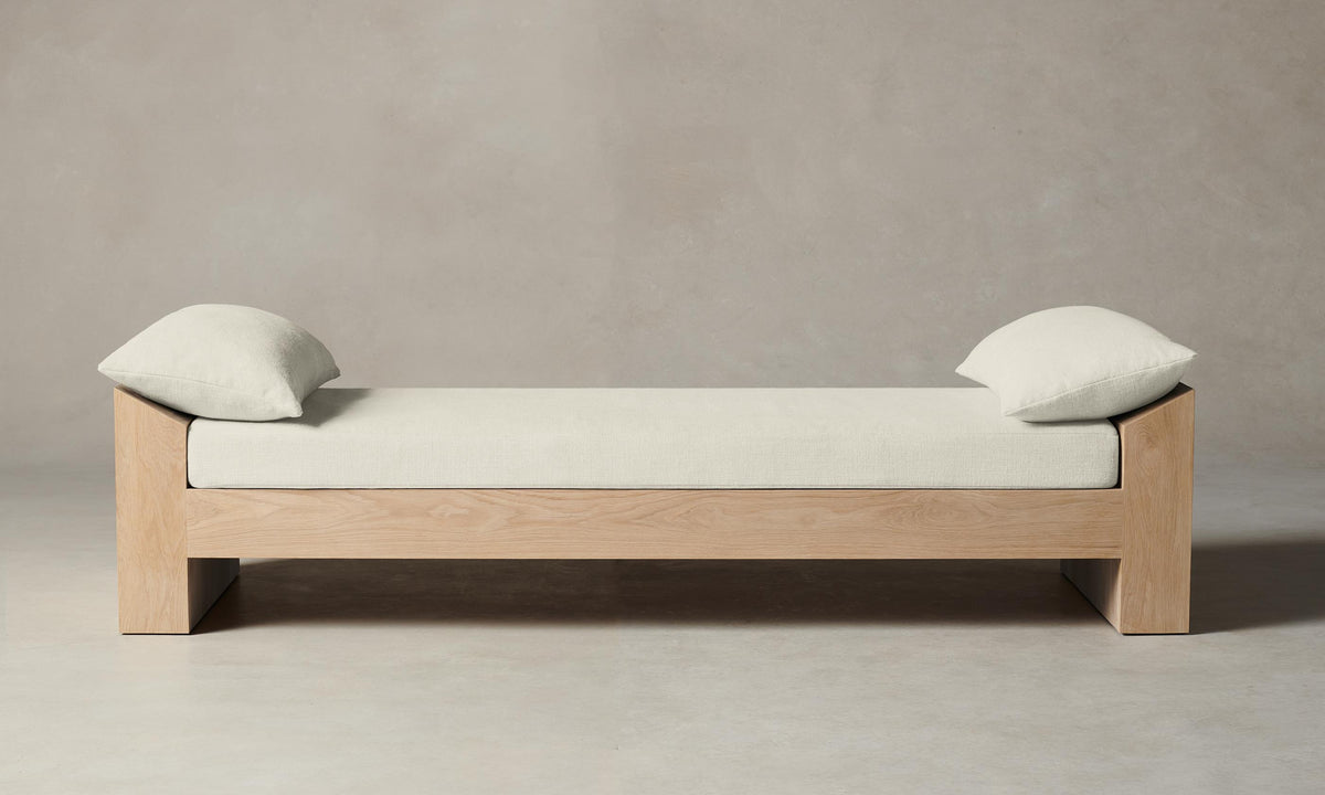The Montauk Daybed - Performance Linen Weave Prairie