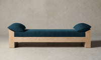 The Montauk Daybed - Performance Velvet Lagoon