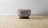 The Mott Stool - Belgian Linen Carob