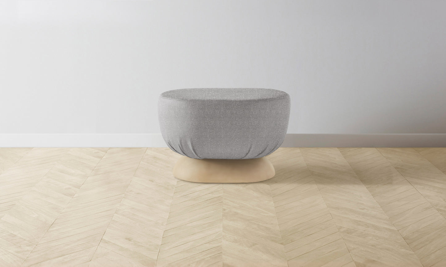 The Mott Stool - Merino Heather Grey