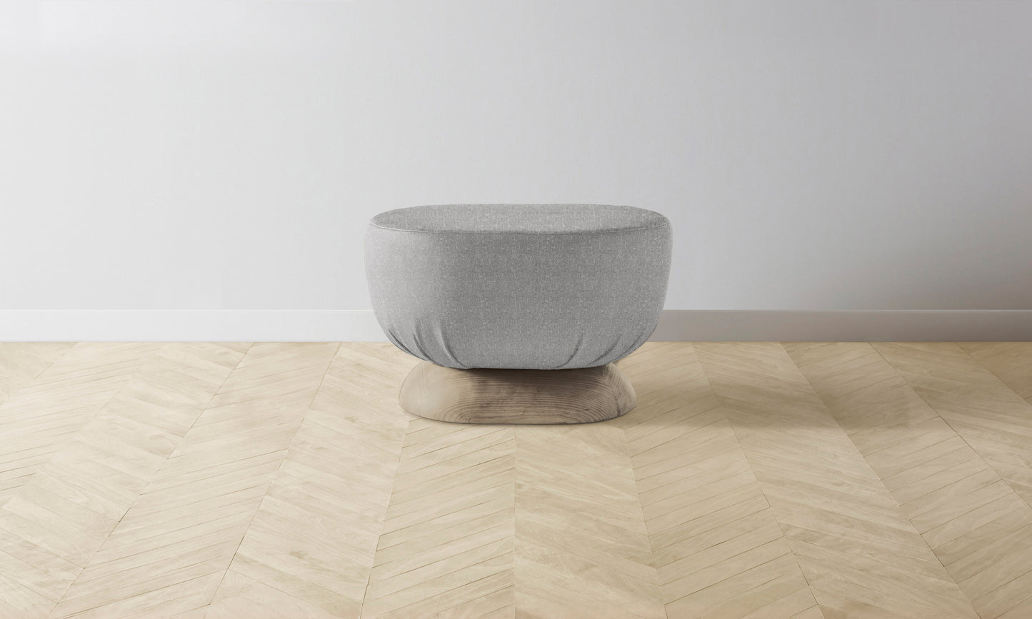 The Mott Stool - Merino Heather Grey