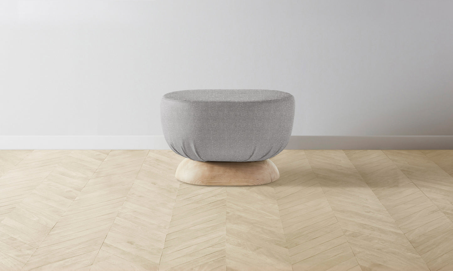 The Mott Stool - Merino Heather Grey