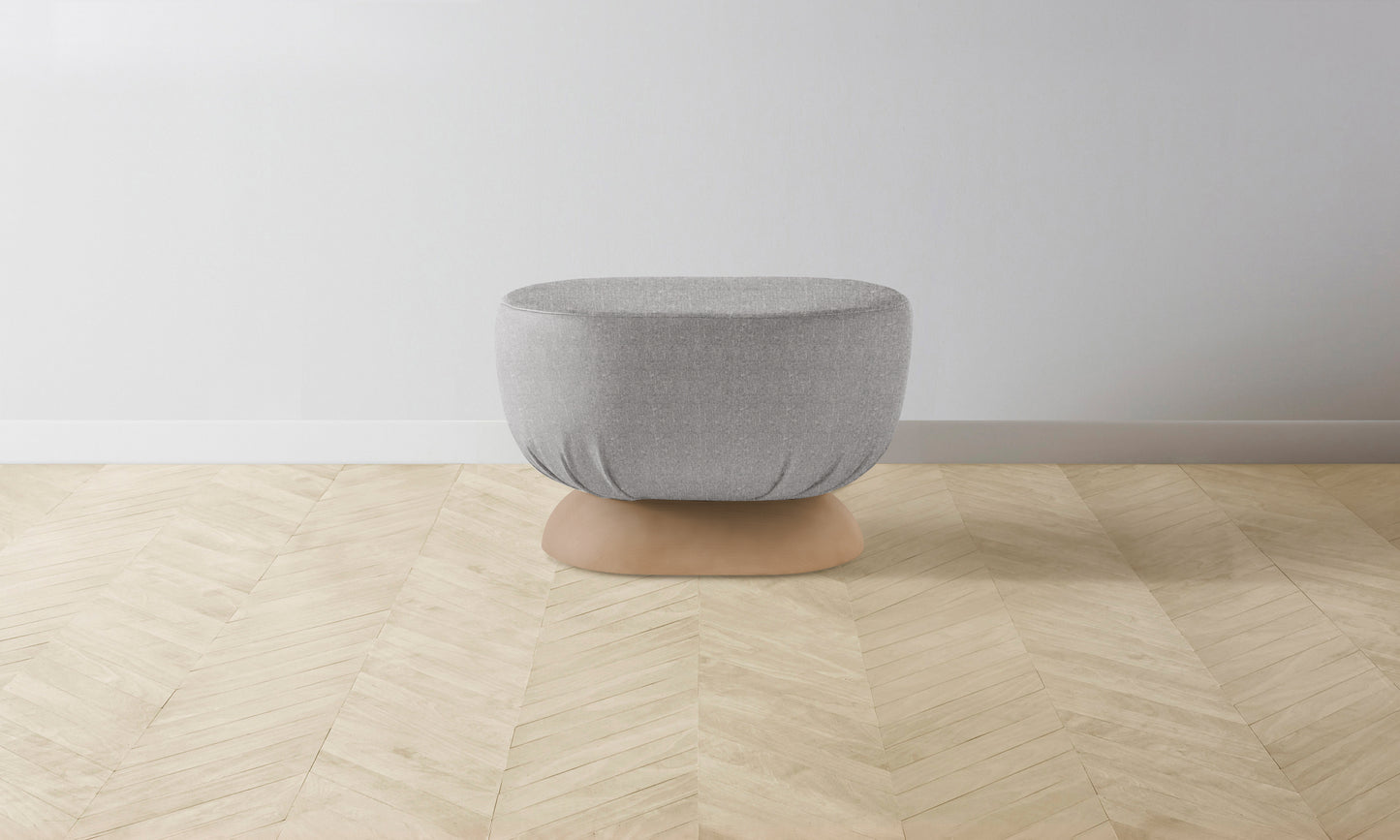 The Mott Stool - Merino Heather Grey