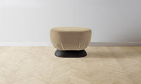 The Mott Stool - Mohair Almond