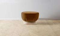 The Mott Stool - Mohair Brown Sugar