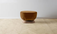 The Mott Stool - Mohair Brown Sugar