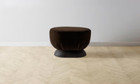 The Mott Stool - Mohair Chocolate