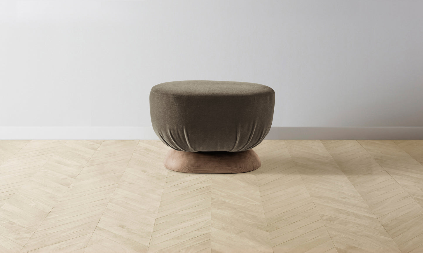 The Mott Stool - Mohair Mink