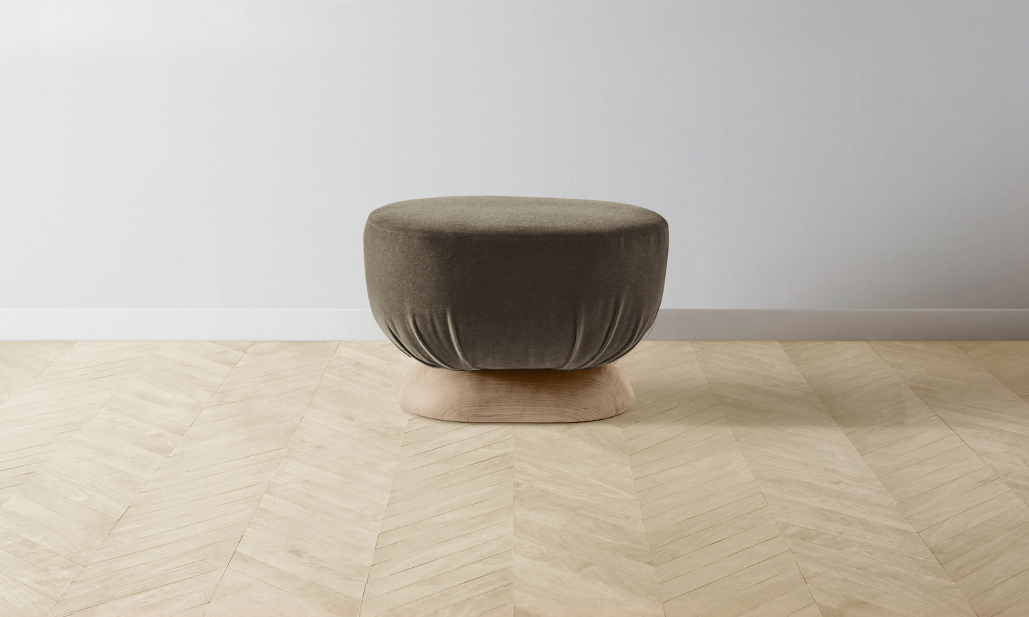 The Mott Stool - Mohair Mink