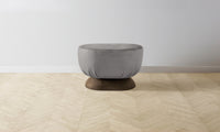 The Mott Stool - Nubuck Leather Asphalt