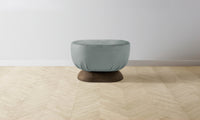 The Mott Stool - Nubuck Leather Tide