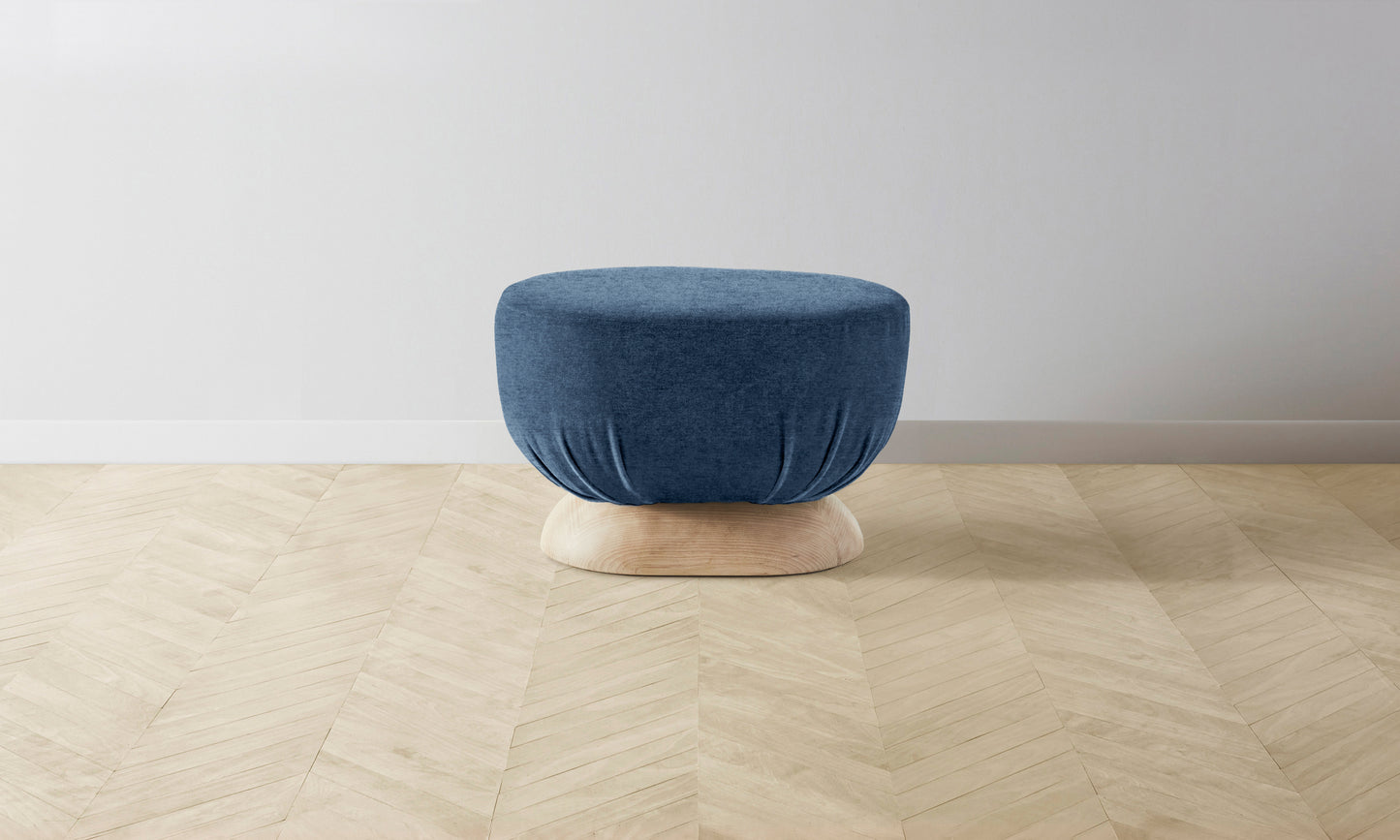 The Mott Stool - Performance Tweed Denim