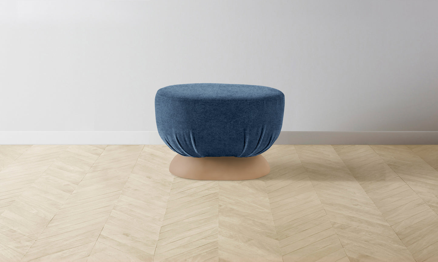 The Mott Stool - Performance Tweed Denim