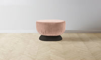 The Mott Stool - Performance Velvet Dusty Rose