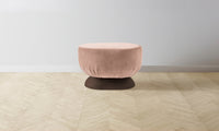 The Mott Stool - Performance Velvet Dusty Rose