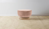 The Mott Stool - Performance Velvet Dusty Rose