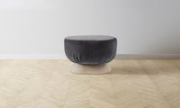 The Mott Stool - Performance Velvet Flannel