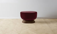 The Mott Stool - Performance Velvet Merlot