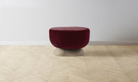 The Mott Stool - Performance Velvet Merlot