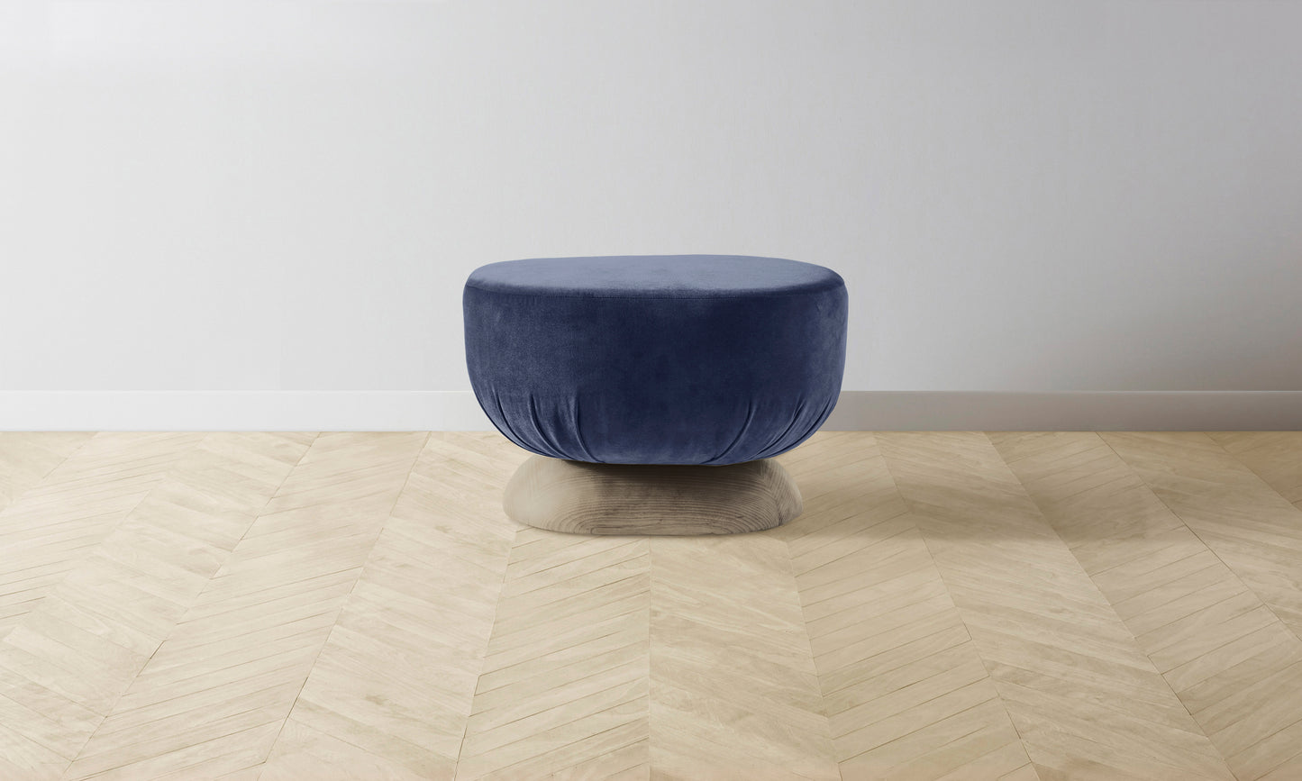 The Mott Stool - Performance Velvet Midnight