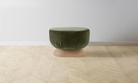 The Mott Stool - Performance Velvet Olive