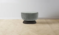 The Mott Stool - Performance Velvet Seafoam