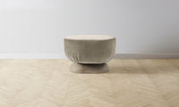 The Mott Stool - Performance Velvet Taupe