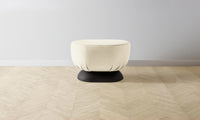 The Mott Stool - Performance Woven Chenille Desert