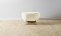 The Mott Stool - Performance Woven Chenille Desert