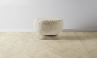 The Mott Stool - Shearling Ivory