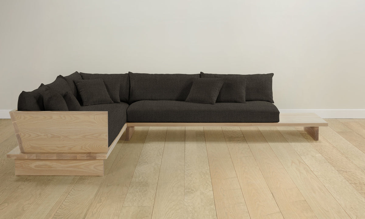 The Muir Sectional - Performance Textural Weave Root