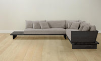 The Muir Sectional - Belgian Linen Agate