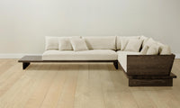 The Muir Sectional - Italian Bouclé White