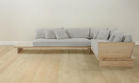 The Muir Sectional - Merino Heather Grey