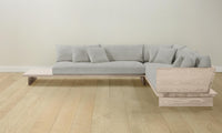 The Muir Sectional - Merino Heather Grey