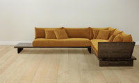 The Muir Sectional - Mohair Amber