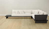 The Muir Sectional - Performance Bouclé Polar