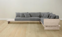 The Muir Sectional - Performance Mélange Weave Night