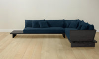 The Muir Sectional - Performance Linen Weave Bay