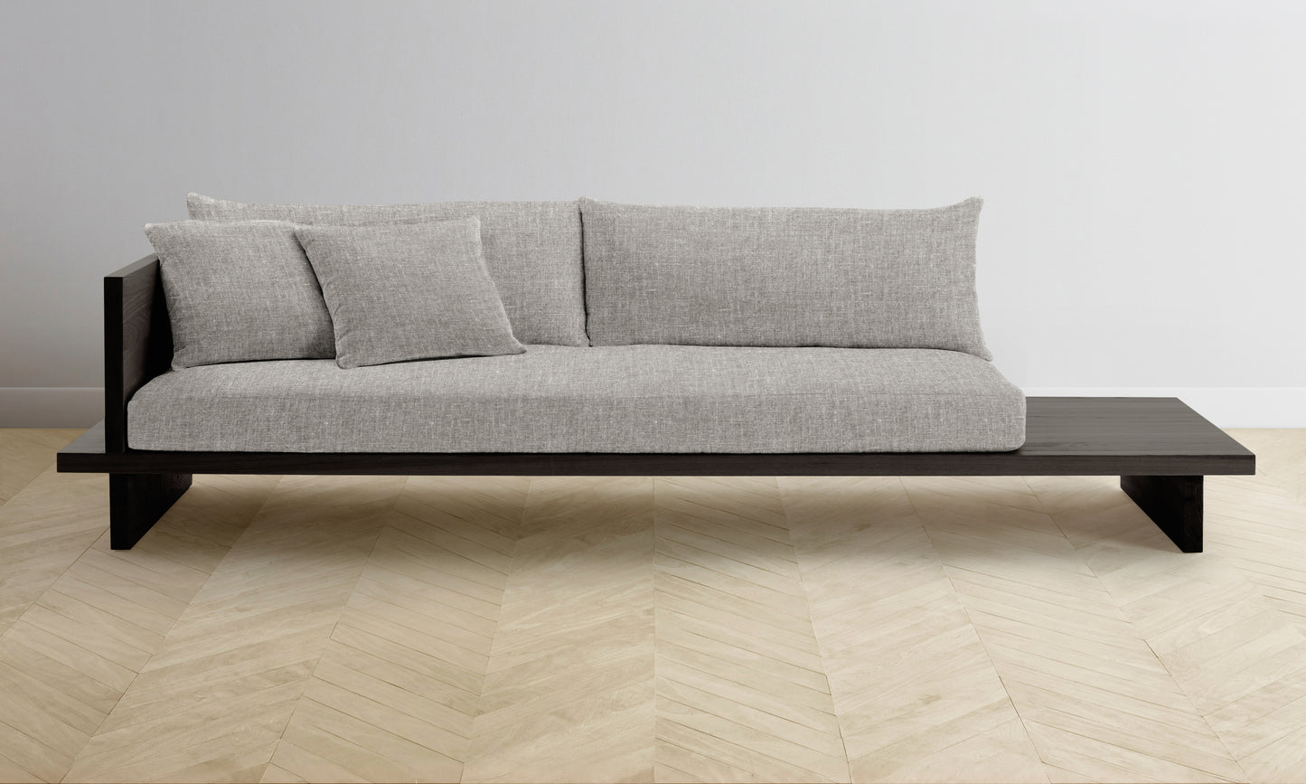 The Muir Sofa - Belgian Linen Agate