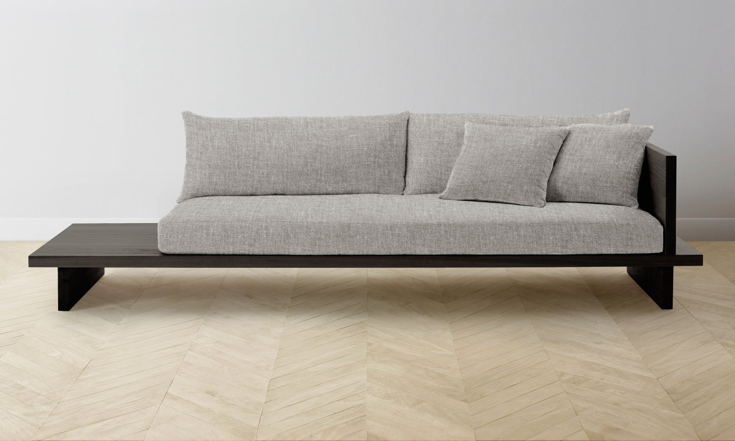 The Muir Sofa - Belgian Linen Agate