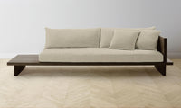 The Muir Sofa - Belgian Linen Alder