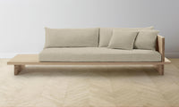 The Muir Sofa - Belgian Linen Alder