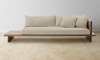 The Muir Sofa - Belgian Linen Alder