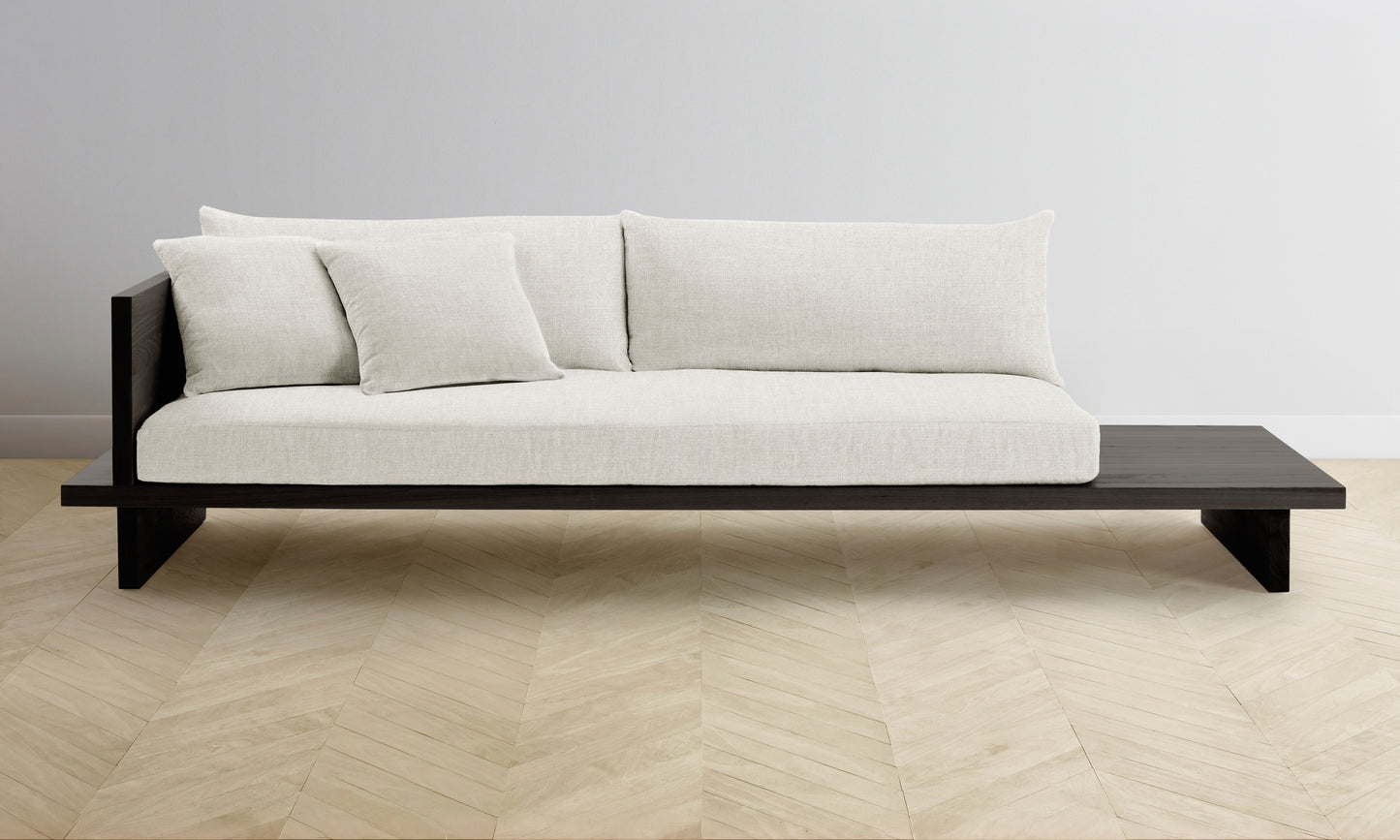 The Muir Sofa - Belgian Linen Egret