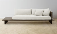 The Muir Sofa - Belgian Linen Egret