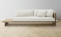 The Muir Sofa - Belgian Linen Egret