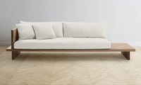 The Muir Sofa - Belgian Linen Egret